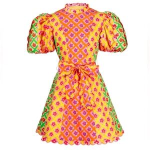 Vibrant Floral Women's Dress